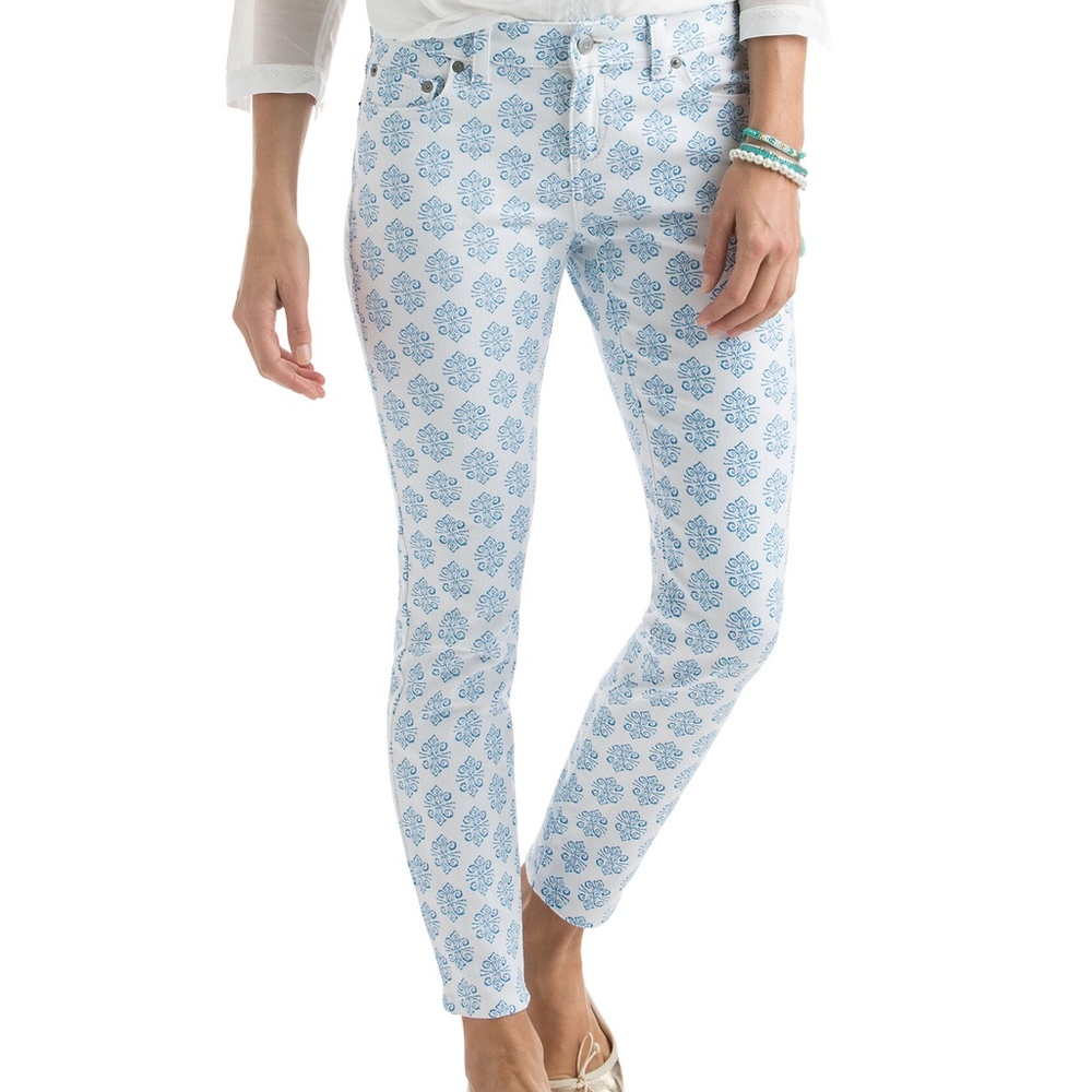Vineyard Vines Medallion Skinny Jeans|| 6